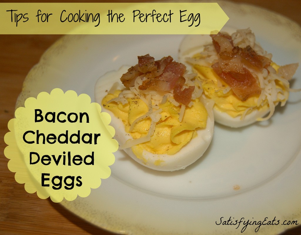 Bacon-Cheddar Deviled eggs