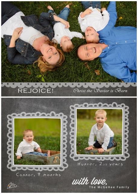 McGeeHee Christmas Card Proof 2