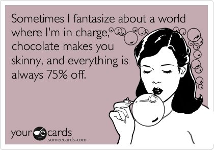 chocolate makes you skinny