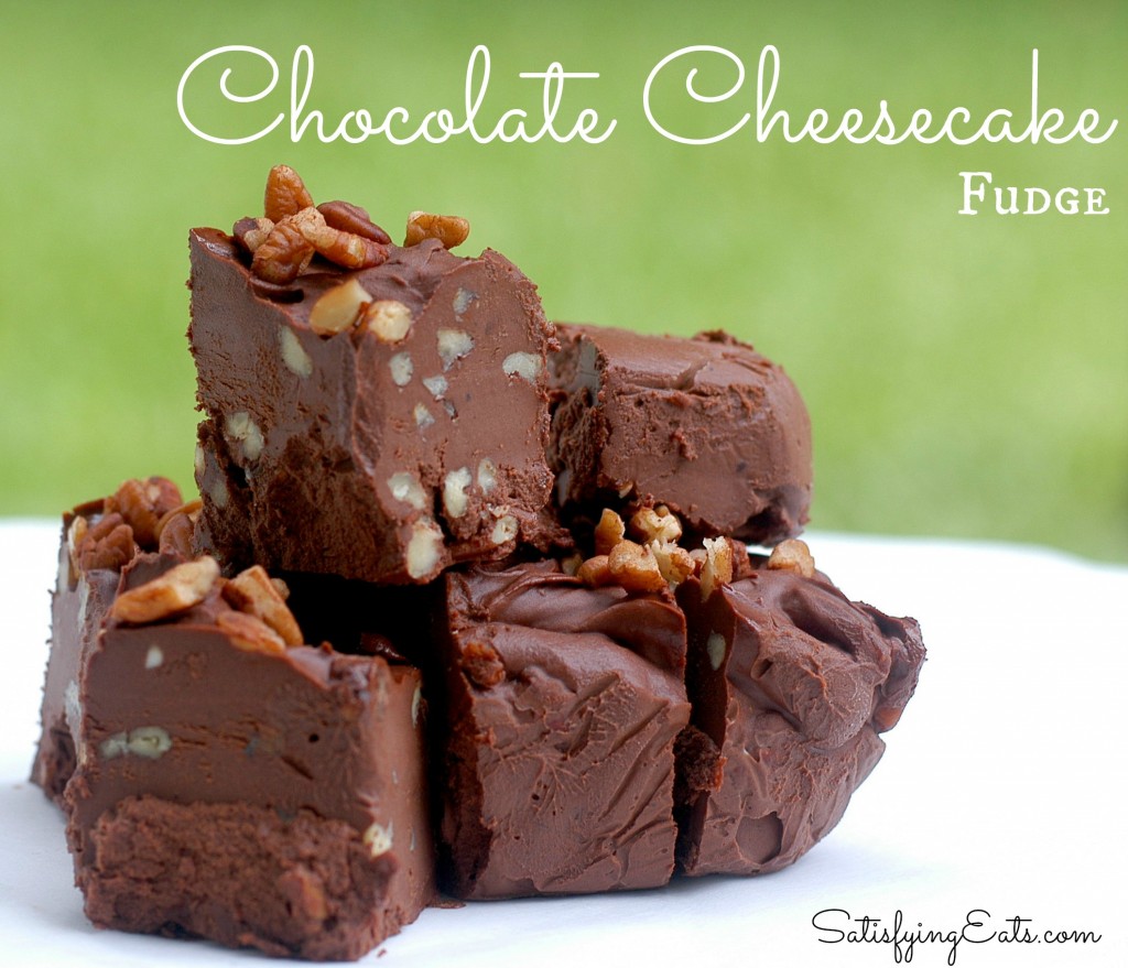Chocolate Cheesecake Fudge