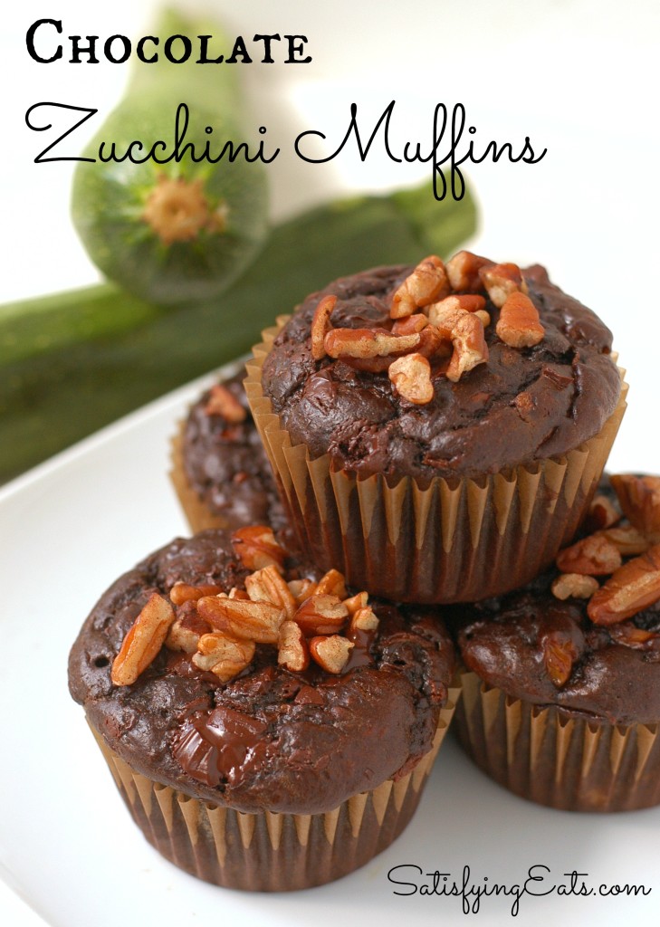 Chocolate Zucchini Muffins